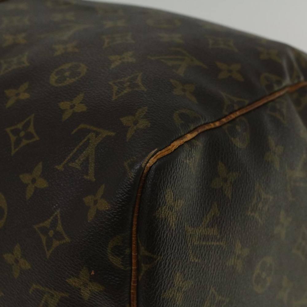 LOUIS VUITTON Monogram Keepall 55 Boston Bag M41424 LV Auth 58741 - Picture 15 of 16